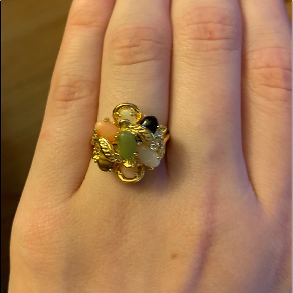 Multi-stone Cluster Ring - Picture 2 of 4